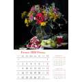 Calendar de perete Bouquets