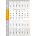 Calendar triptic de perete Special