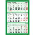 Calendar triptic de perete 3 culori