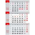 Calendar triptic de perete 2 culori