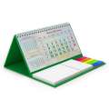 Calendar triptic de birou cu notite repozitionabile