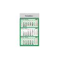 Calendar triptic de perete 3 culori