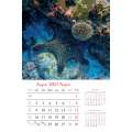 Calendar triptic de perete 2 culori