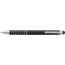Aluminium lacquered ballpen Oliver, black