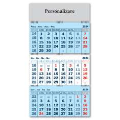 Calendar triptic pliabil 40x60 cm