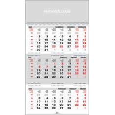 Calendar triptic pliat 32x45 cm