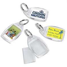 Breloc plastic transparent P5