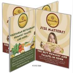 Suport meniu Cross 4xA6