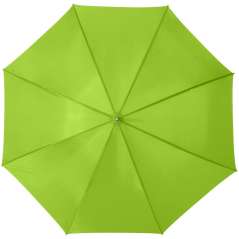 Karl 30" golf umbrella with wooden handle, solid black