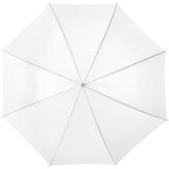 Karl 30" golf umbrella with wooden handle, solid black