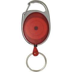 Gerlos roller clip keychain, White