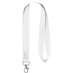 Impey lanyard with convenient hook, solid black