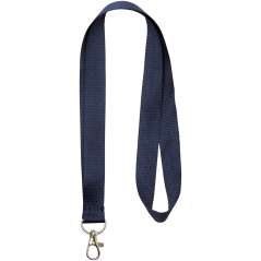 Impey lanyard with convenient hook, solid black