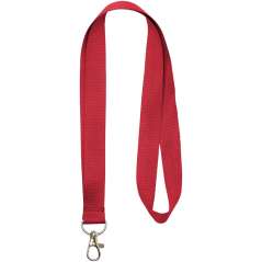 Impey lanyard with convenient hook, solid black