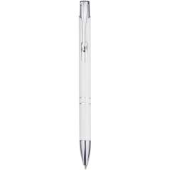 Moneta aluminium click ballpoint pen, solid black