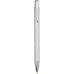 Moneta aluminium click ballpoint pen, solid black
