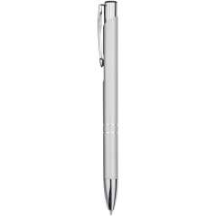 Moneta aluminium click ballpoint pen, solid black