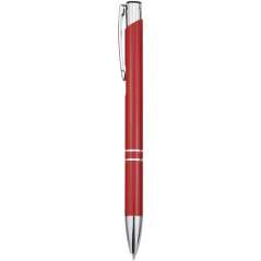 Moneta aluminium click ballpoint pen, solid black