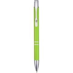 Moneta aluminium click ballpoint pen, solid black