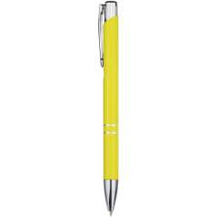 Moneta aluminium click ballpoint pen, solid black
