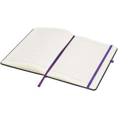 Noir medium notebook, solid black,Grey