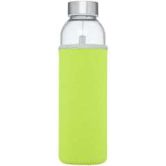 Bodhi 500 ml glass sport bottle, White