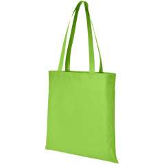 Zeus non-woven convention tote bag, solid black