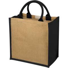 Chennai tote bag made from jute, Natural