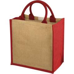 Chennai tote bag made from jute, Natural