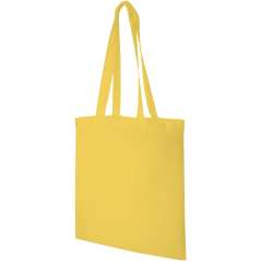 Madras 140 g/m2 cotton tote bag, Natural