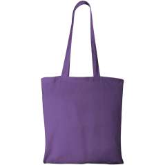 Madras 140 g/m2 cotton tote bag, Natural