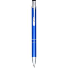 Moneta anodized aluminium click ballpoint pen- Black Ink, so