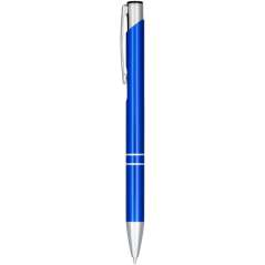 Moneta anodized aluminium click ballpoint pen- Black Ink, so