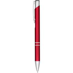 Moneta anodized aluminium click ballpoint pen- Black Ink, so
