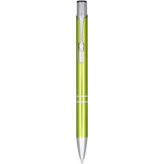Moneta anodized aluminium click ballpoint pen- Black Ink, so