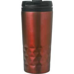 Stainless steel mug Lorraine, silver