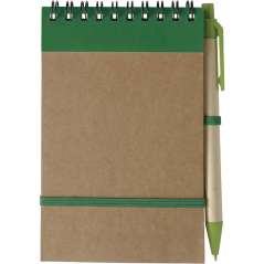 Cardboard notebook Emory, black