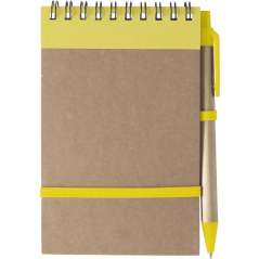 Cardboard notebook Emory, light blue