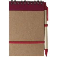 Cardboard notebook Emory, light blue
