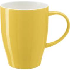 Porcelain mug Paula, yellow
