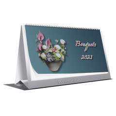 Calendar de birou Bouquets