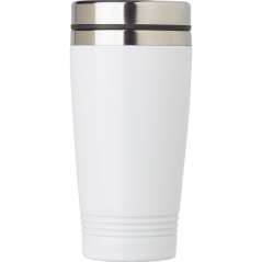 Stainless steel drinking mug (450 ml) Velma, blue