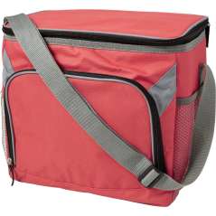 Polyester (600D) cooler bag Lance, red
