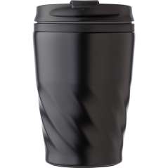 PP and stainless steel mug Rida, blue