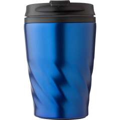 PP and stainless steel mug Rida, blue