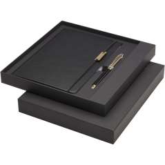 Legato A5 notebook and rollerball pen set, Brown