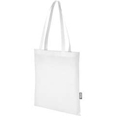 Zeus GRS recycled non-woven convention tote bag 6L, Lime