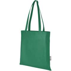 Zeus GRS recycled non-woven convention tote bag 6L, Lime