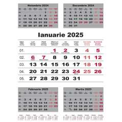 Calendar triptic de perete Business