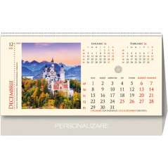 Calendar de birou Castele